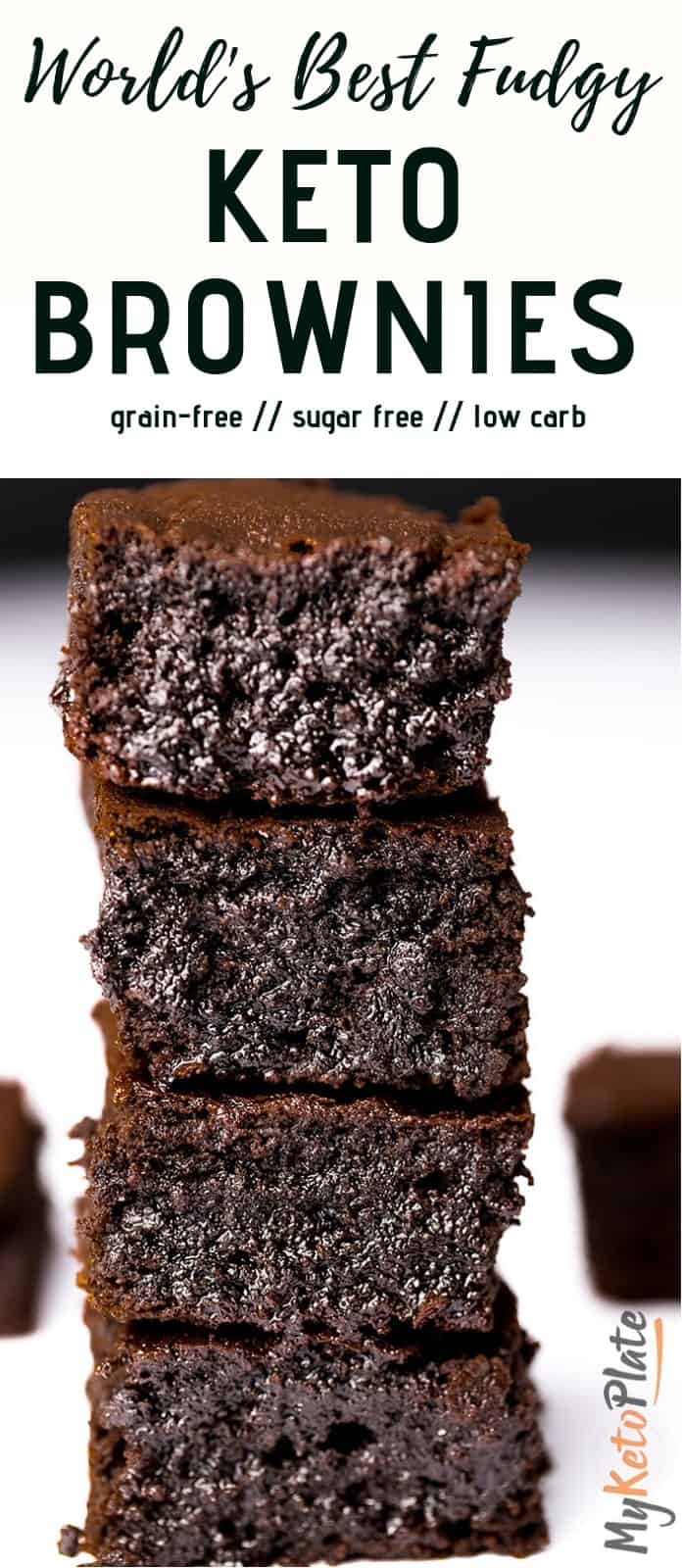 World’s Best Fudgy Keto Brownies Recipe