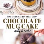 Chocolate Keto Mug Cake Recipe 2