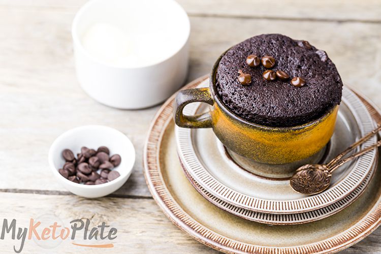 Chocolate Keto Mug Cake Recipe 3