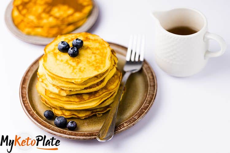 Foolproof Fluffy & Thick Keto Pancakes with Coconut Flour Recipe