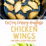 buffalo chicken wings in the air fryer or oven