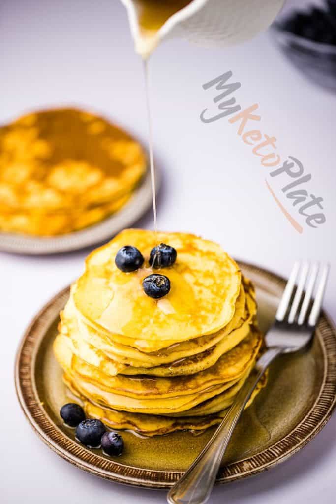keto paleo low carb pancakes recipe