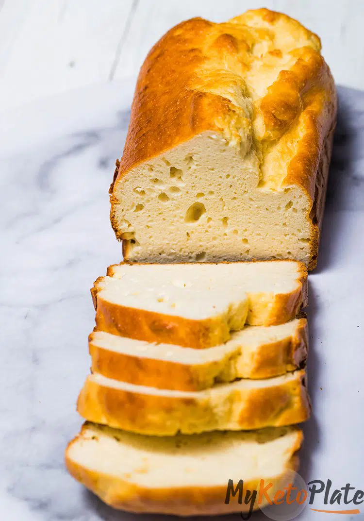 This egg-free keto bread is the best bread recipe I've ever tried, and I'm sure you'll love it too. It has no eggy taste, has the perfect texture for sandwiches or toasted with butter. Enjoy a high protein bread that has only 2g net carbs per slice, it's filling and easy to make.