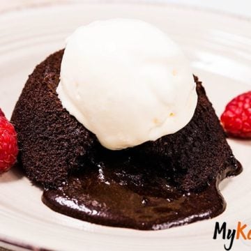 This Chocolate Keto Lava Cake is super rich, chocolaty and tasty. You’ll need only 7 ingredients and 20 minutes for this keto dessert filled with perfectly gooey and creamy chocolate lava.