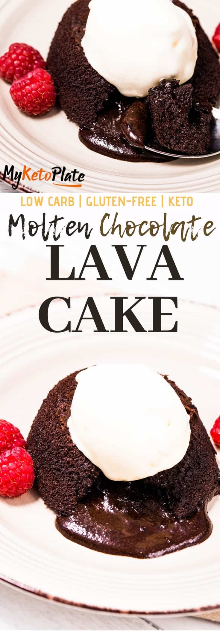 The Best Chocolate Keto Lava Cake - Only 3g Carbs