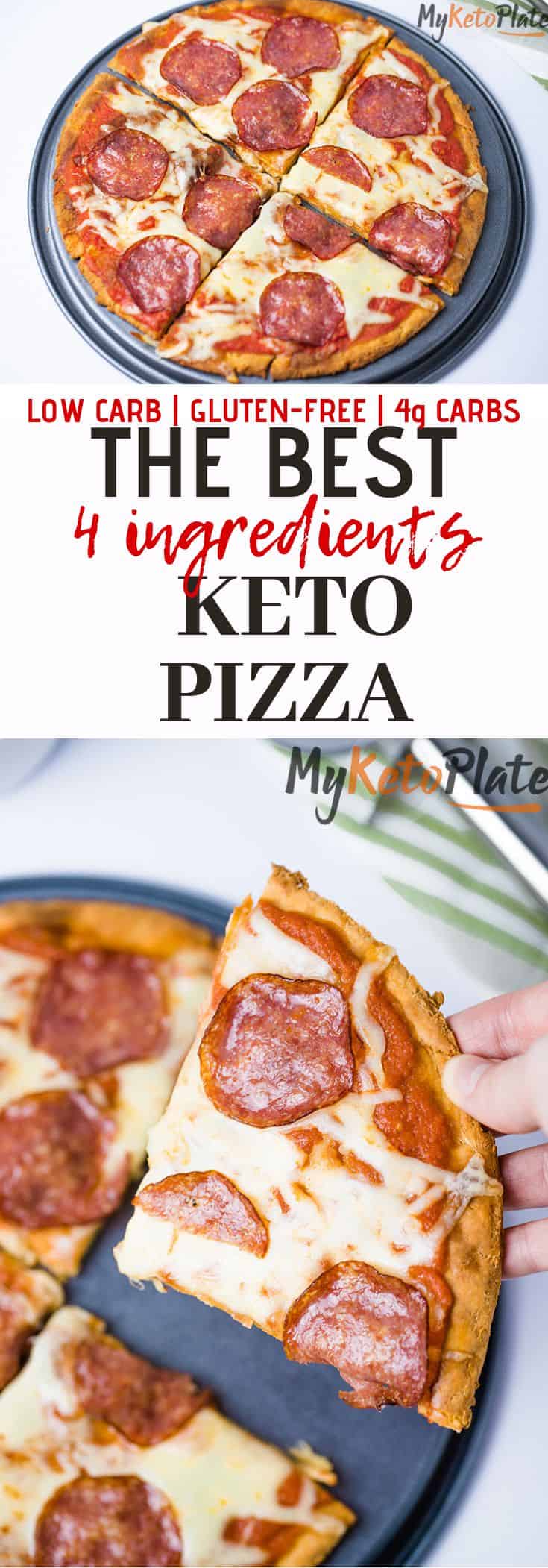 Keto Pizza With Fathead Dough - MyKetoPlate