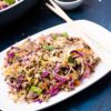 Low Carb Keto Crack Slaw - Easy Egg Roll in a Bowl Recipe
