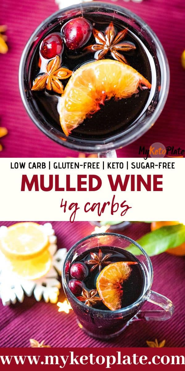 Homemade Mulled Wine - Winter Low Carb Drink