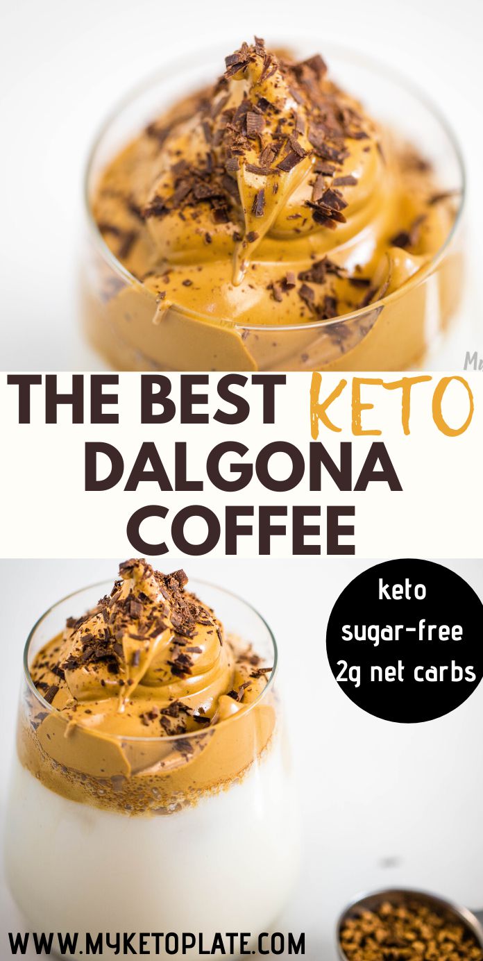 Keto Dalgona Coffee How to Make SugarFree Dalgona