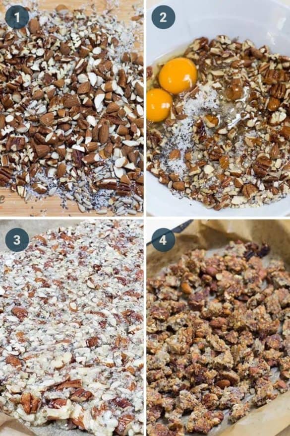 Super Crunchy Keto Granola Recipe Only 5g Net Carbs MyKetoPlate