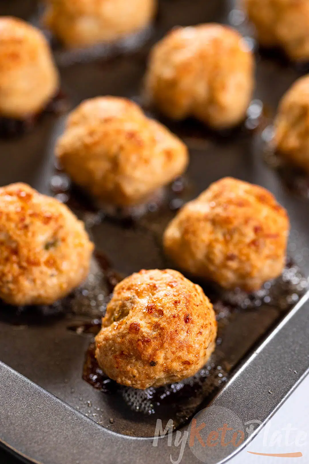 quick and easy low carb chicken meatballs recipe