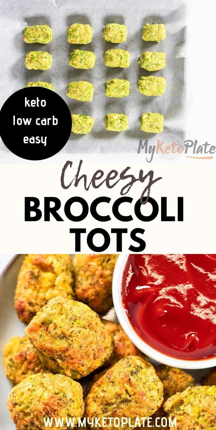 Baked Broccoli Cheddar Tots - MyKetoPlate