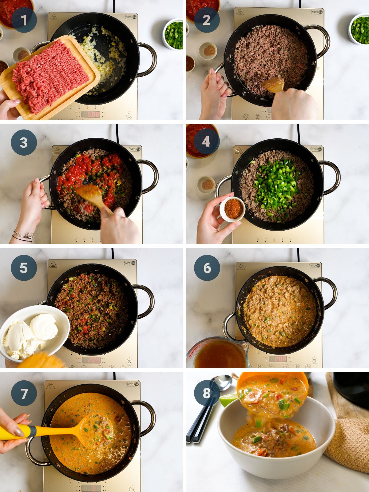 how to make keto taco soup