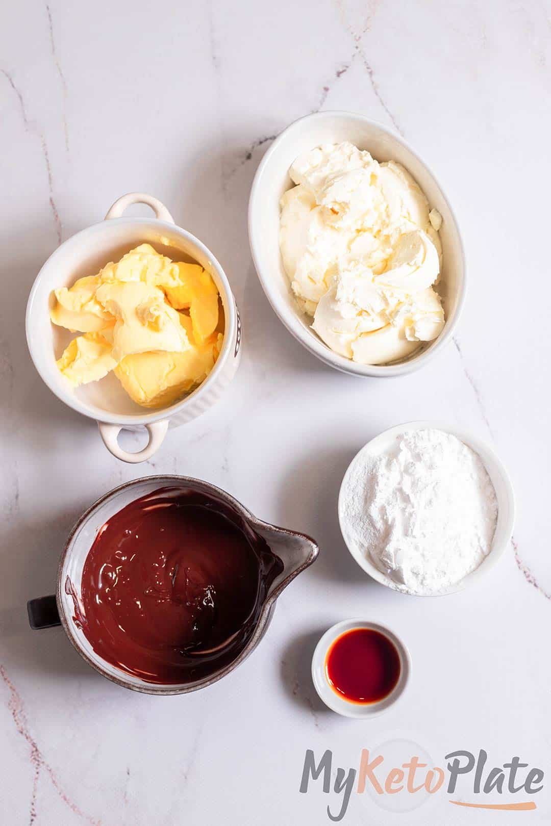 keto chocolate frosting ingredients recipe