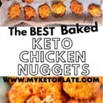 the best baked keto chicken nuggets