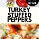 turkey stuffed peppers recipe
