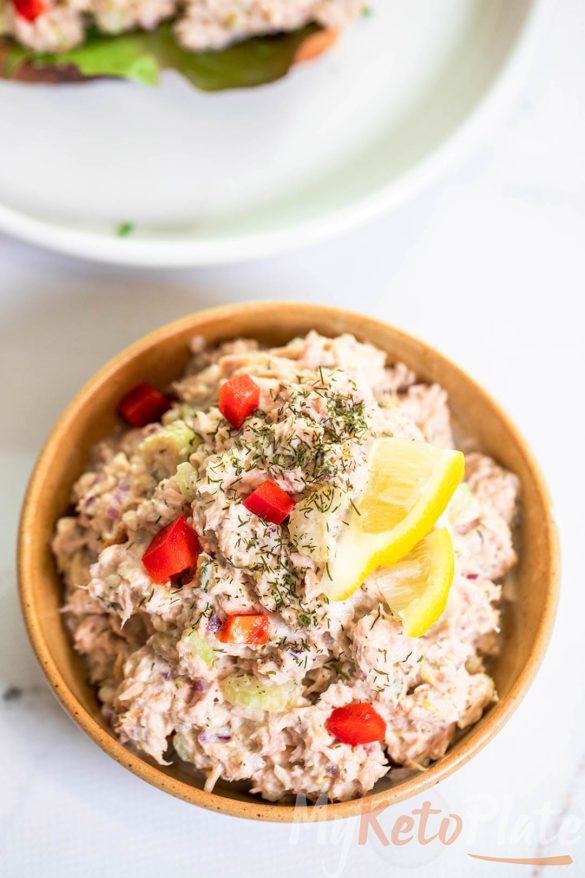 Best Keto Tuna Salad - MyKetoPlate