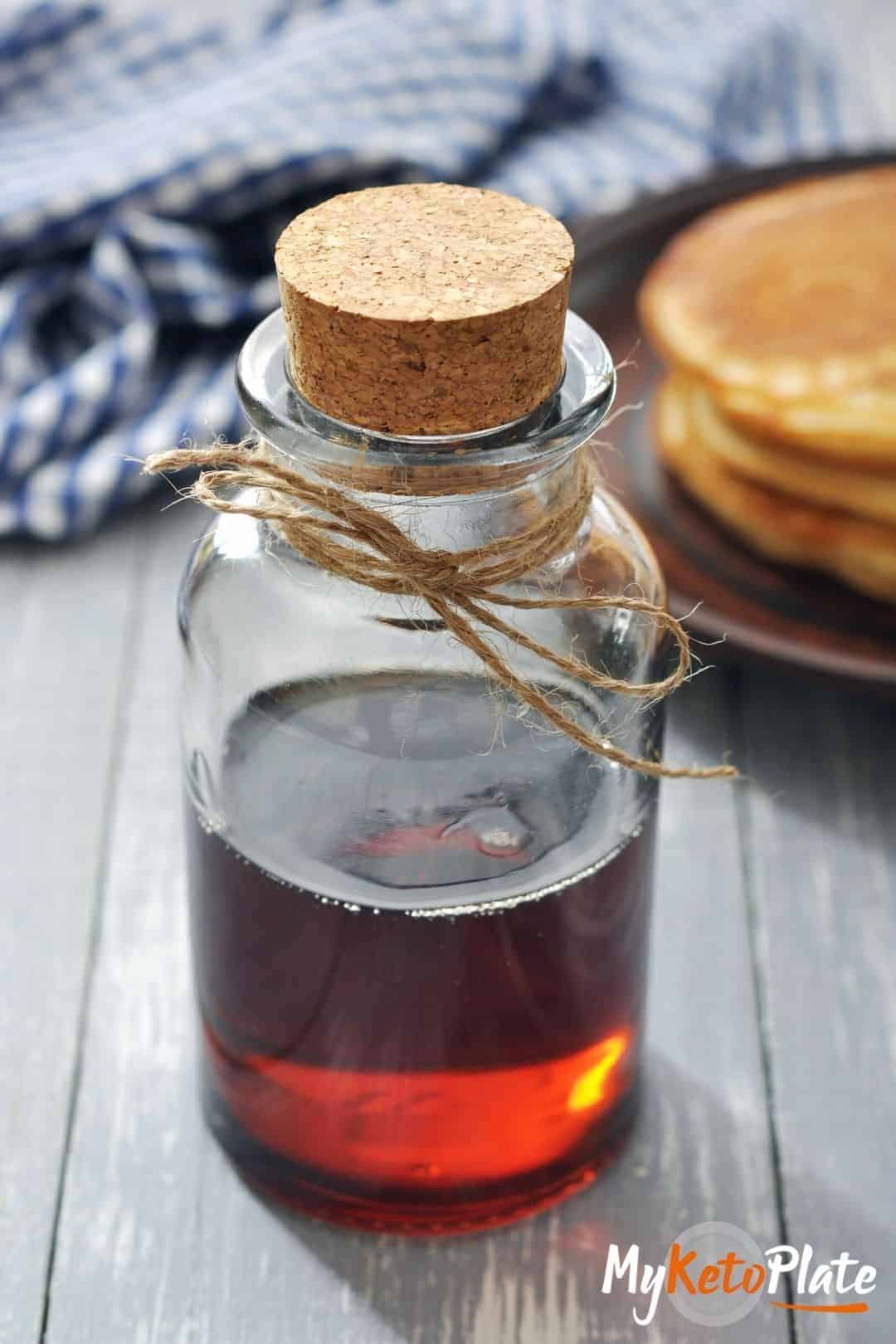 Homemade Keto Maple Syrup Recipe MyKetoPlate
