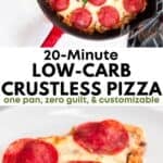 The Best Crustless Pizza Recipe 2