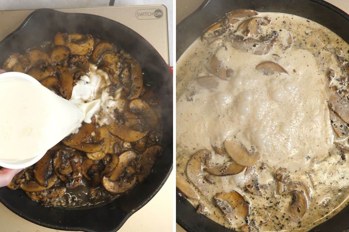 How To Make creamy mushroom chicken thighs