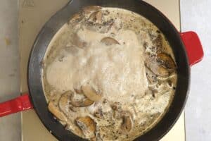 Creamy Mushroom Chicken Thighs Recipe 4