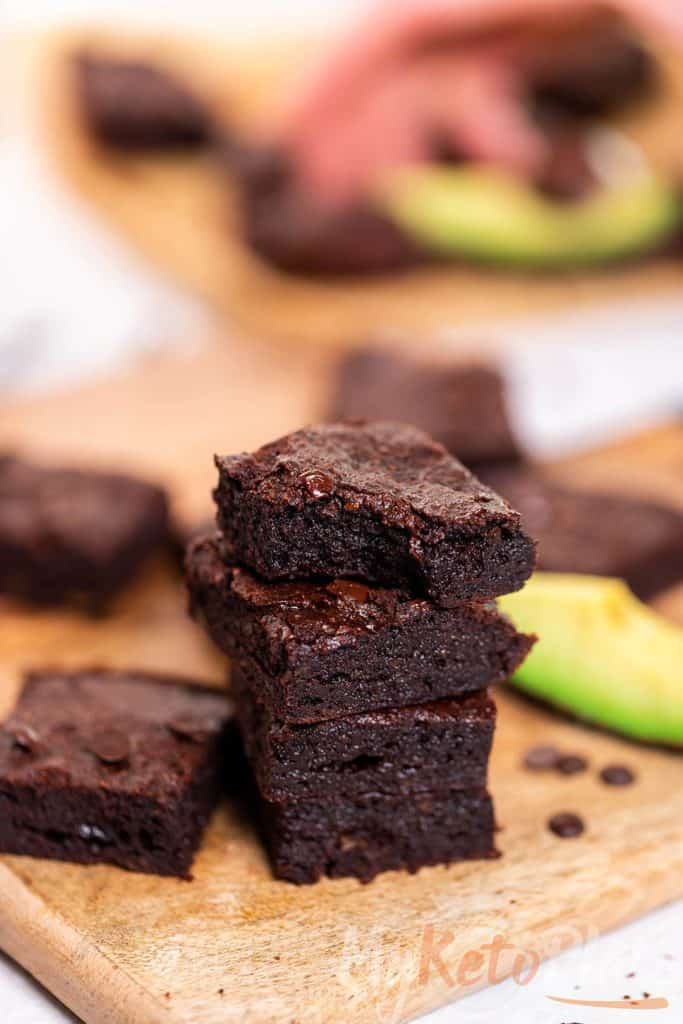 Fudgy Avocado Brownies MyKetoPlate