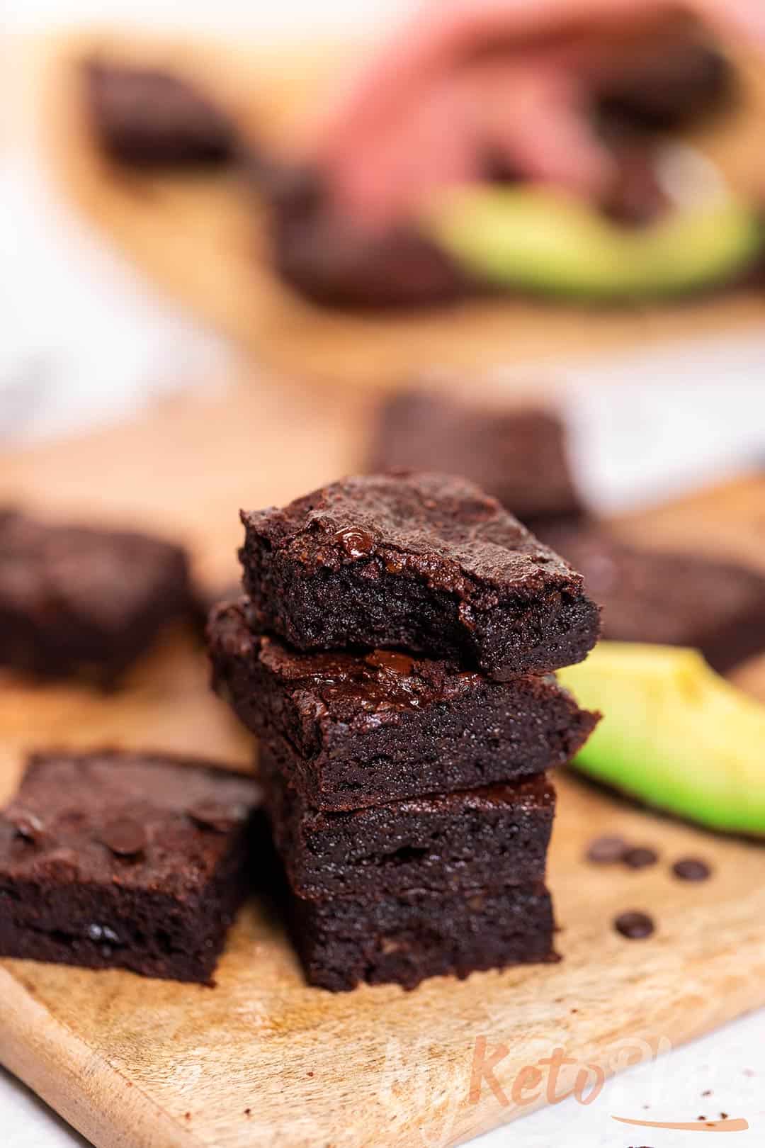 Fudgy Avocado Brownies Myketoplate