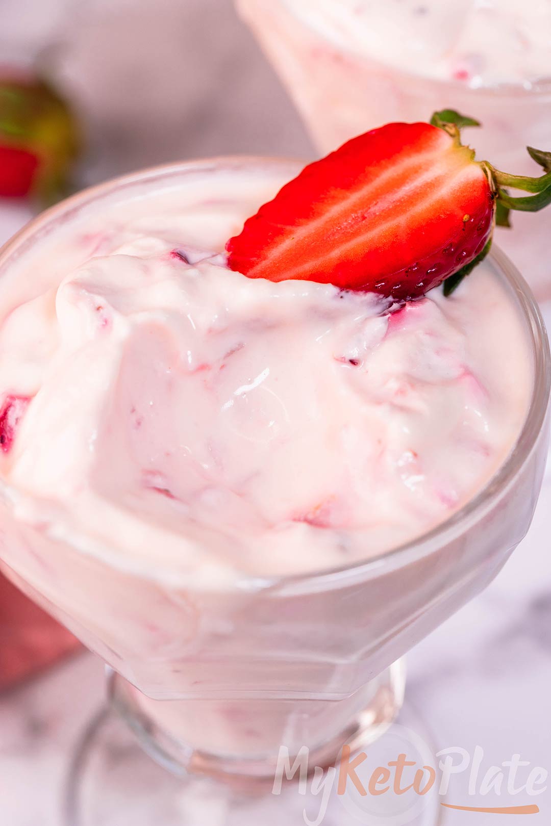 creamy strawberry recipe