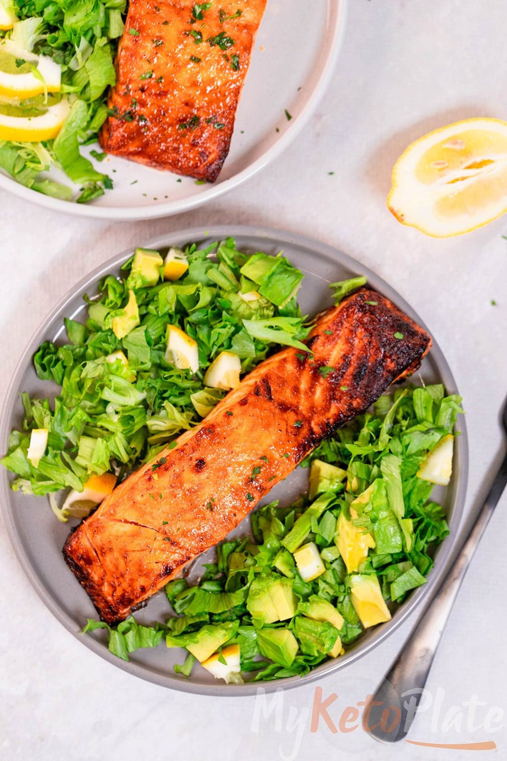 Best Oven Baked Salmon Recipe - MyKetoPlate