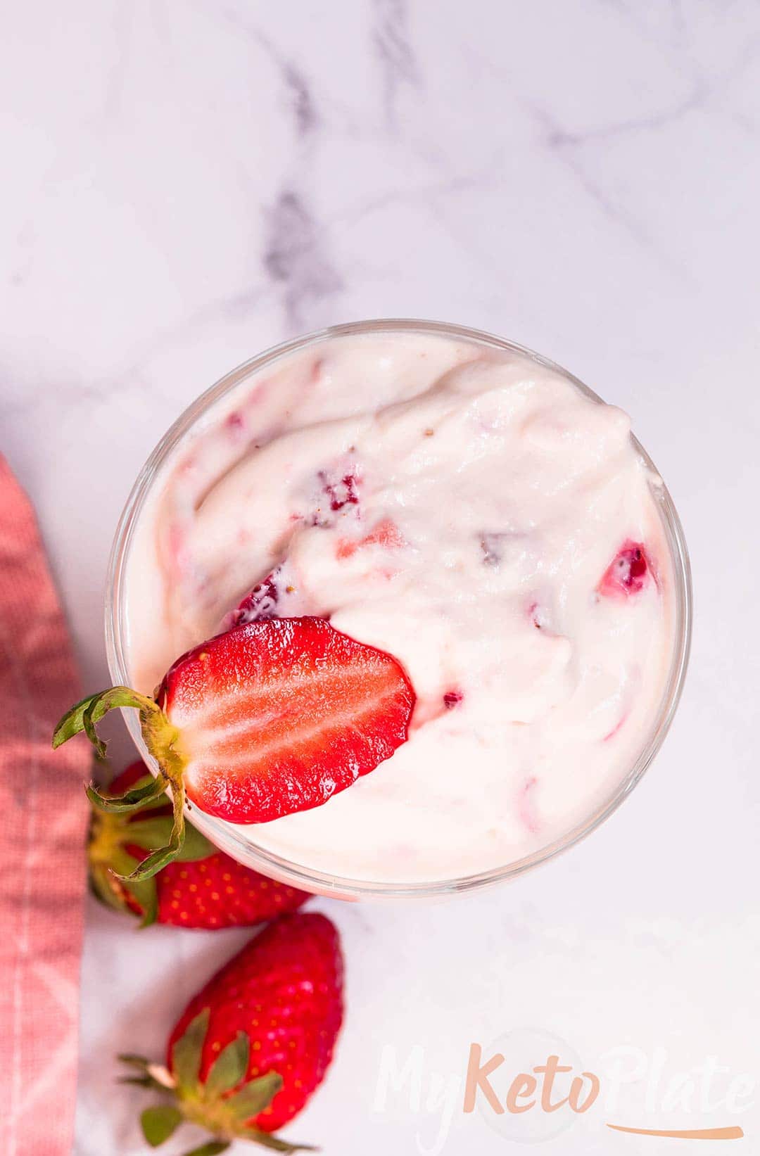 how to make keto strawberry mousse