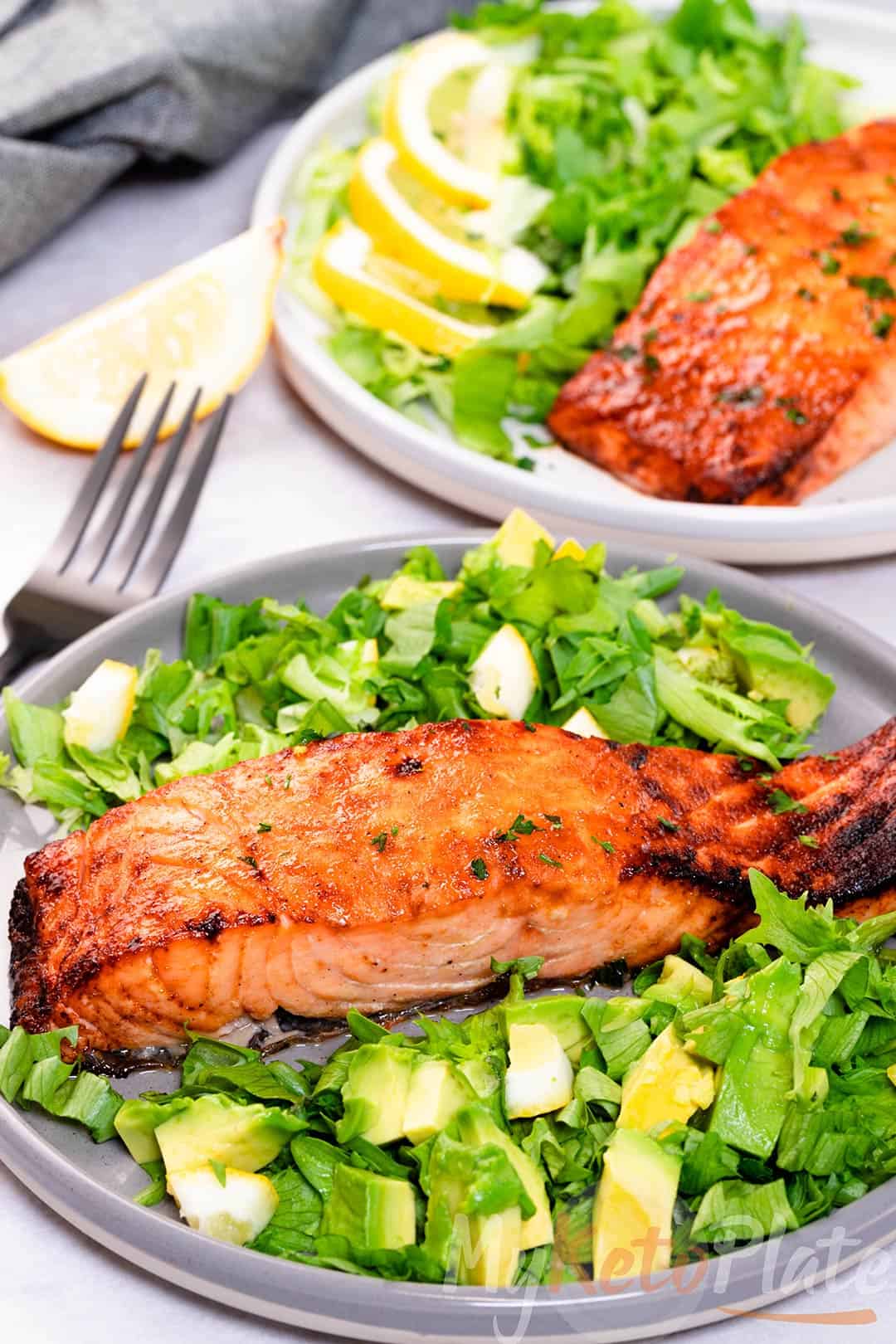 juicy oven baked salmon myketoplate