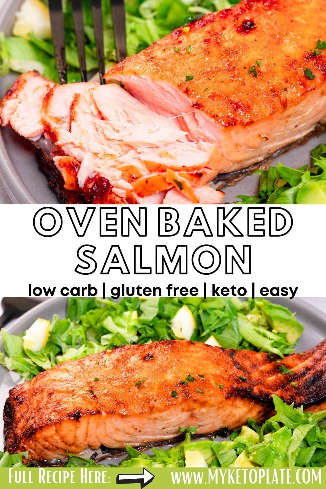 Best Oven Baked Salmon Recipe - MyKetoPlate
