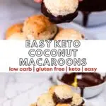 Keto Coconut Macarons