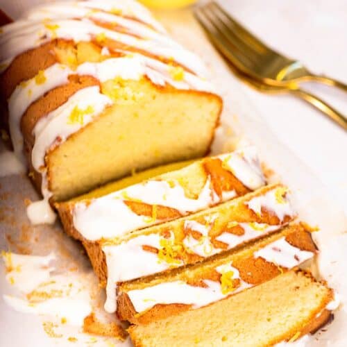 Keto Lemon Pound Cake