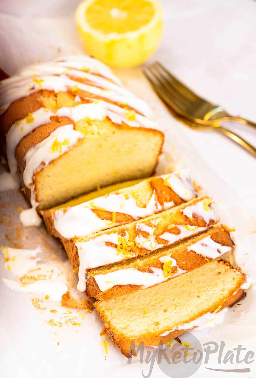 Keto Vanilla Pound Cake - Hey Keto Mama