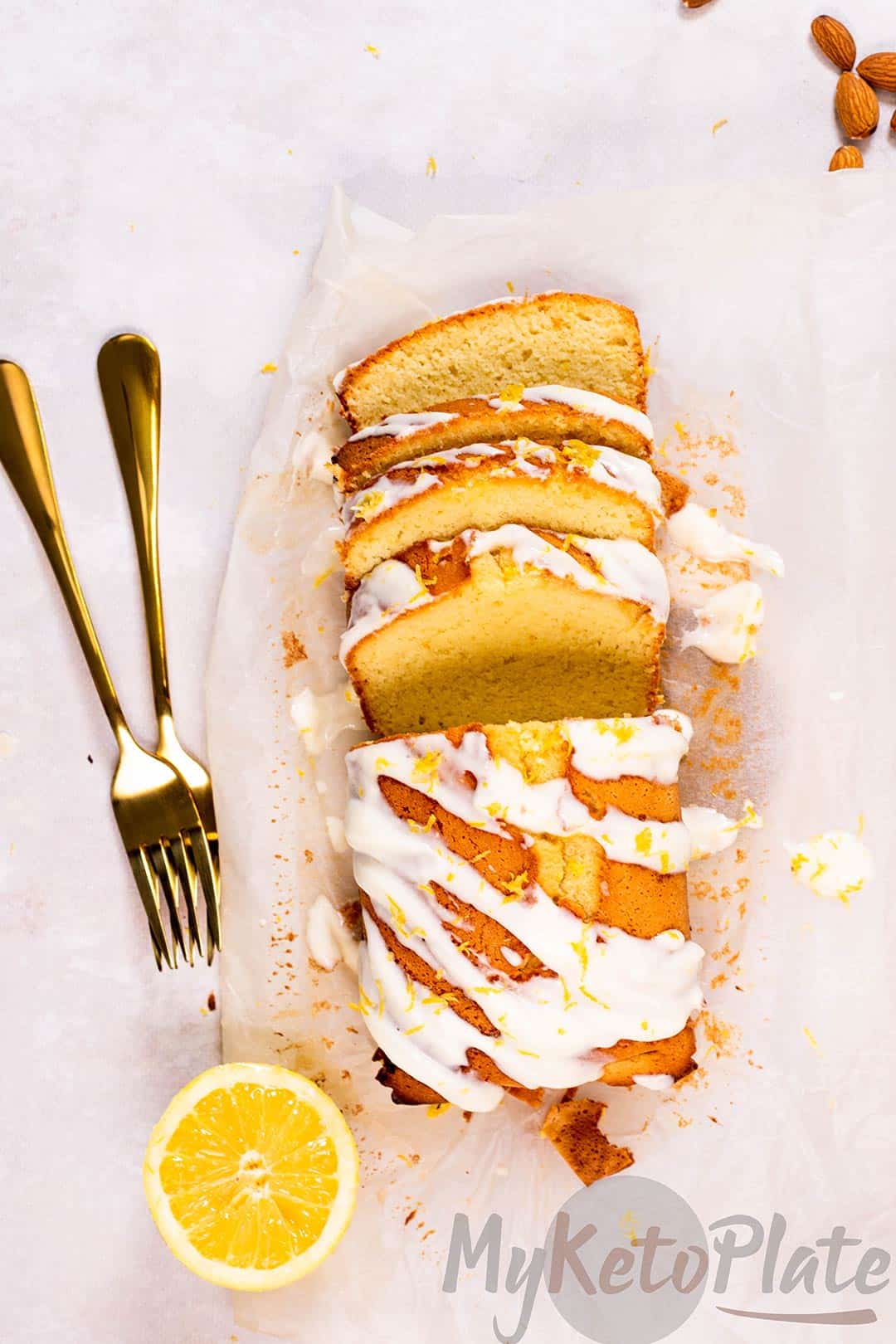 Keto Lemon Pound Cake 