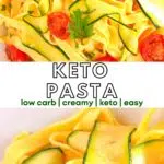 Keto Pasta Recipe - Only 2 Ingredients! 3