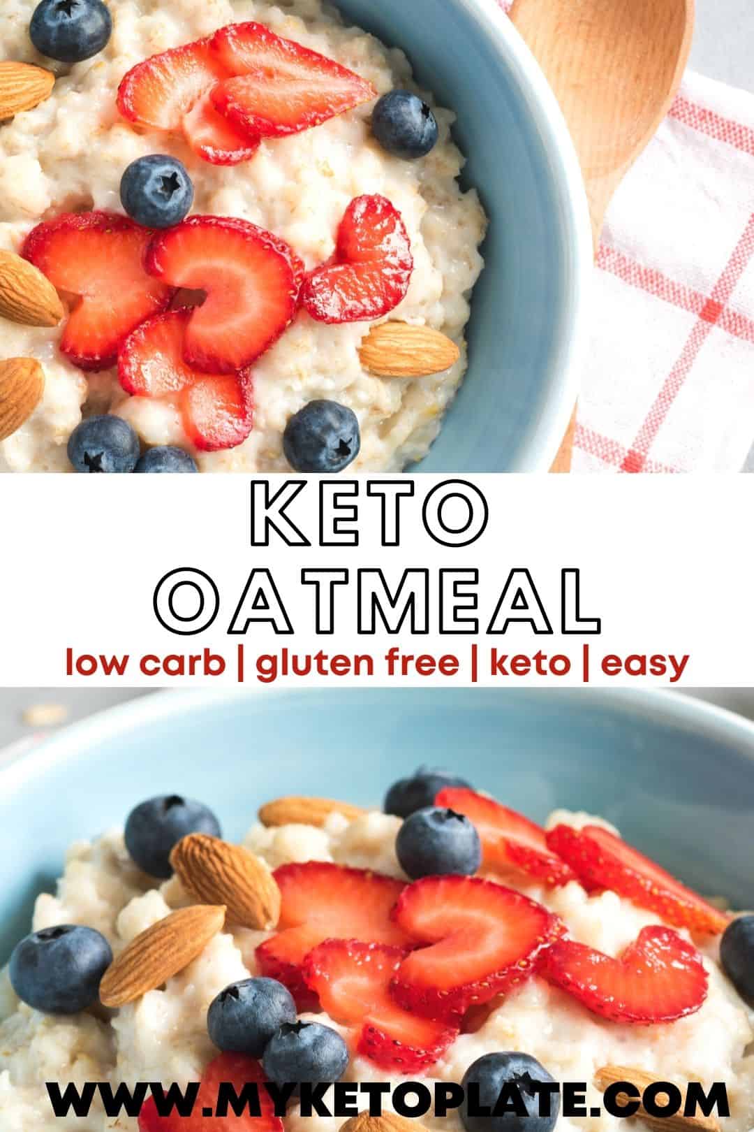 Easy Keto Oatmeal - MyKetoPlate