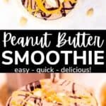Keto Low Carb Peanut Butter Smoothie 2