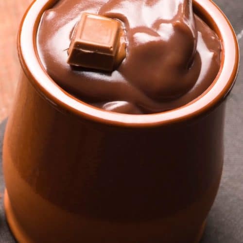 keto chocolate protein pudding