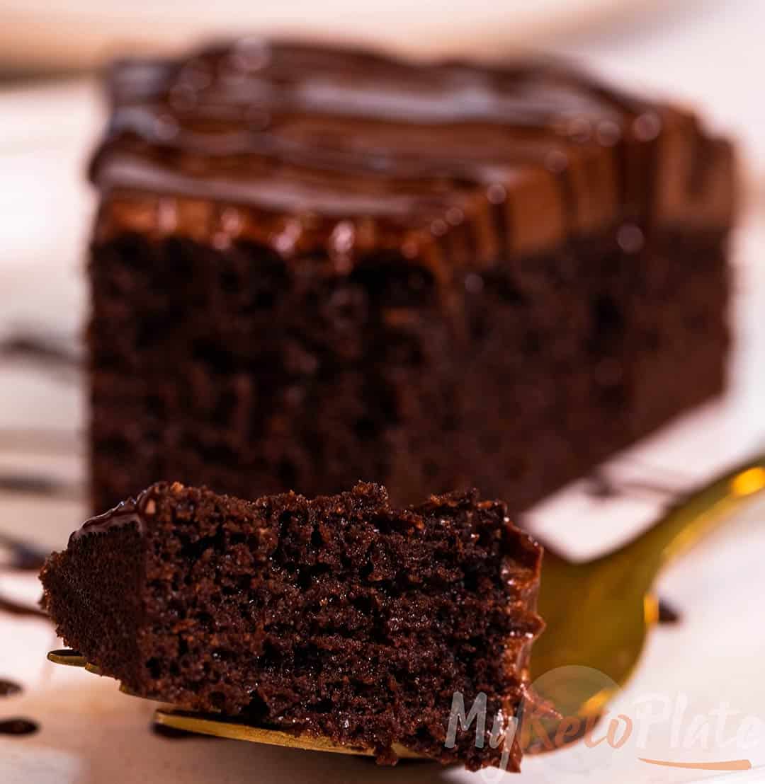 moist and fluffy coconut flour chocolate cake