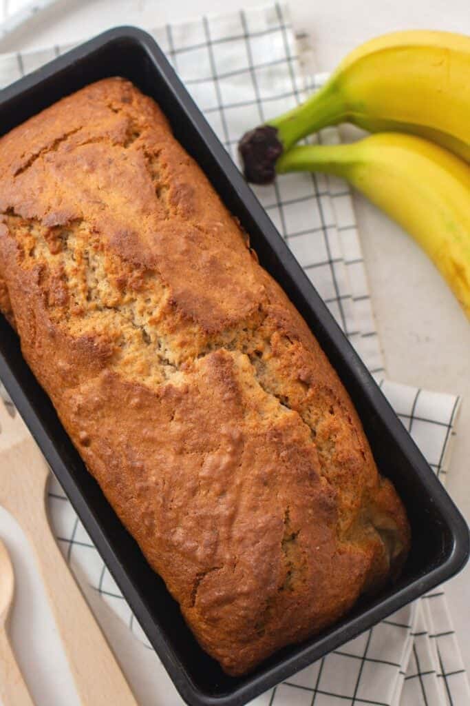 Keto Banana Bread MyKetoPlate Almond Flour Low Carb Banana Bread Recipe 683x1024