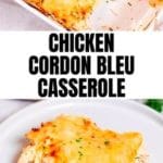 Chicken Cordon Bleu Casserole  2