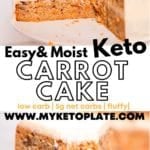 easy and moist keto carrot cake recipe