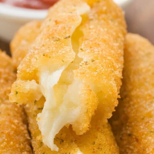 how to make keto mozzarela sticks without breadcrumbs