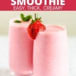 keto strawberry smoothie (2)