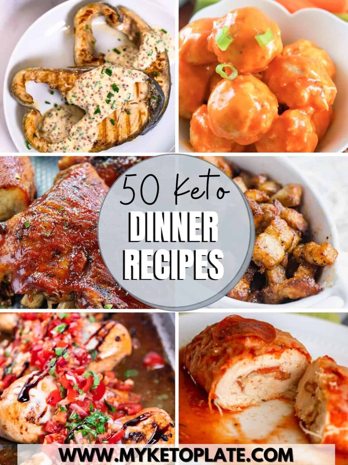 50 Keto Dinner Recipes - Best Low Carb Dinners - MyKetoPlate