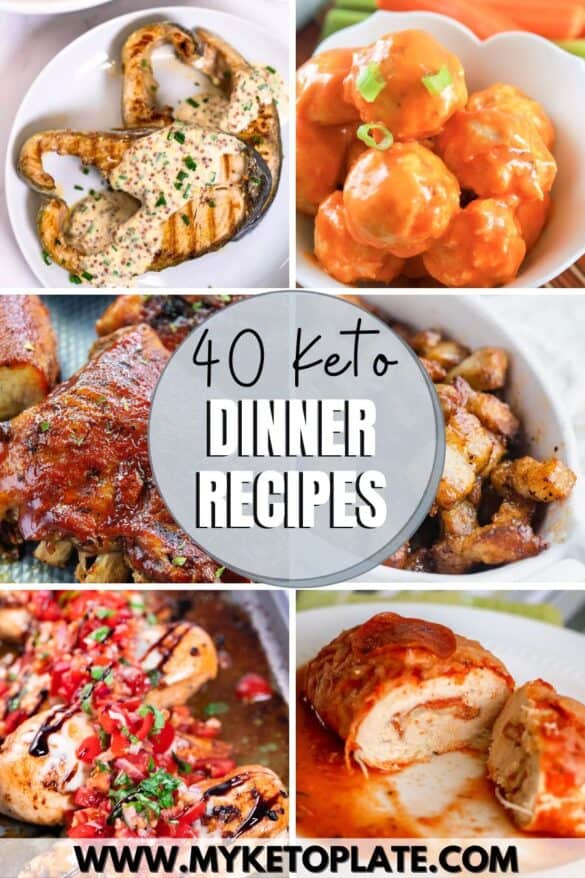 40 Keto Dinner Recipes - Best Low Carb Dinners - MyKetoPlate