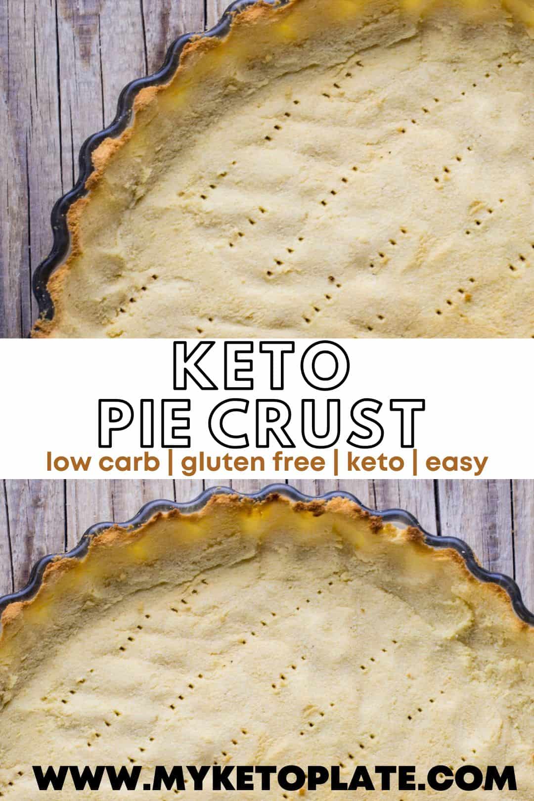 Keto Pie Crust MyKetoPlate