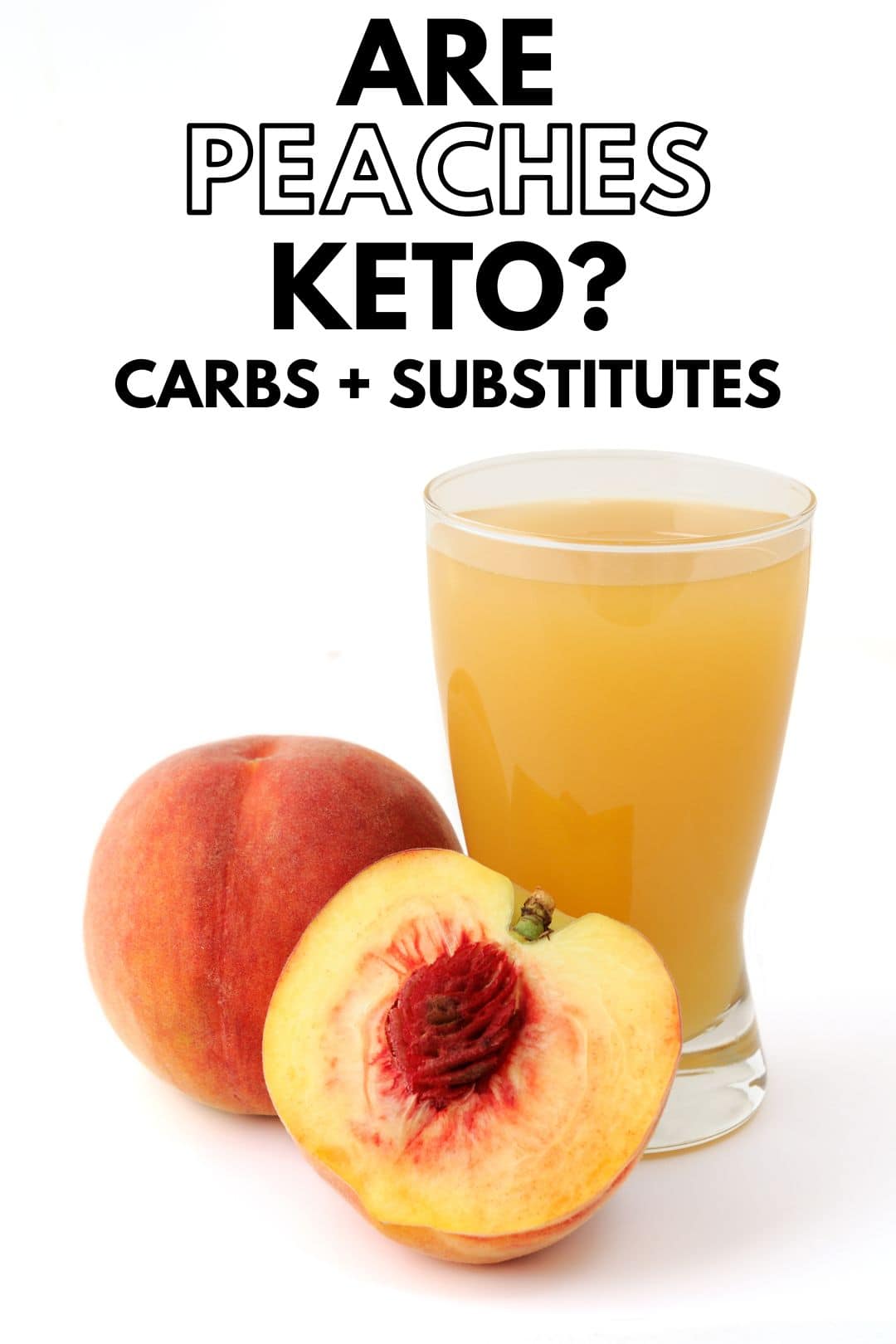 are peaches keto myketoplate